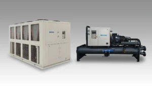 Air cooled & water cooled chiller comparison from SENHO