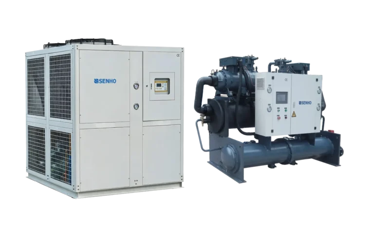 SENHO low temp glycol / brine chillers